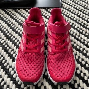 Adidas Ortholite Eco Fit Foam pink girls shoes, gently worn size US 1.5